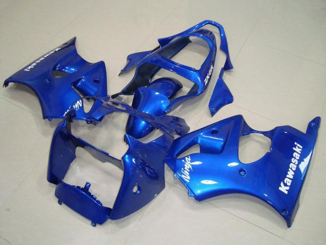 Carénages Moto Kawasaki ZX6R 2000-2002 - Bleu