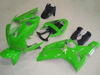 Acheter Carénages Moto Kawasaki ZX6R 2003-2004 - Vert