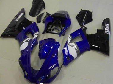 Acheter Carénages Moto Yamaha YZF R1 2000-2001 - Bleu Blanc Noir