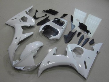 Acheter Carénages Moto Yamaha YZF R6 2003-2004 - Blanc Brillant