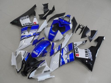 Acheter Carénages Moto Yamaha YZF R6 2008-2016 - Blanc Bleu Noir Brillant ENEOS Yamalube