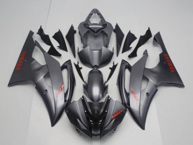 Acheter Carénage Moto Yamaha YZF R6 2008-2016 - Gris Rouge Décalque