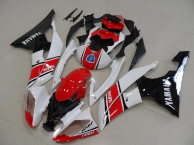 Acheter Kits Carénage Moto ABS Yamaha YZF R6 2008-2016 - Blanc Rouge Noir Brillant
