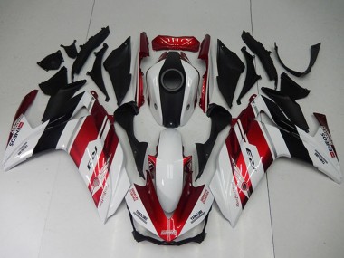 Acheter Kits Carénage Moto ABS Yamaha YZF R3 2015-2018 - Blanc Rouge Noir