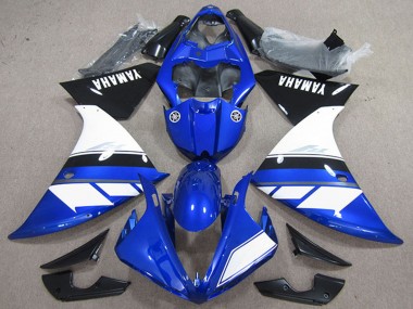 Acheter Carénages Moto Yamaha YZF R1 2009-2011 - Bleu Blanc Noir