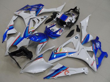 Acheter Carénages Moto BMW S1000RR 2009-2014 - Blanc Rouge Bleu Castrol Pirelli