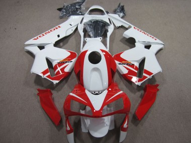 Acheter Carénages Moto Honda CBR600RR 2003-2004 - Blanc Rouge