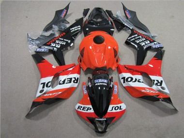 Acheter Kits Carénages Moto Honda CBR600RR 2007-2008 - Orange Blanc Rouge Noir Brillant Repsol