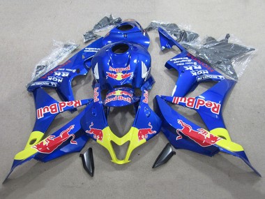 Acheter Kits Carénage Moto Honda CBR600RR 2007-2008 - Bleu Jaune Red Bull