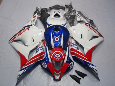 Acheter Carénages Moto Honda CBR600RR 2009-2012 - Blanc Bleu Rouge