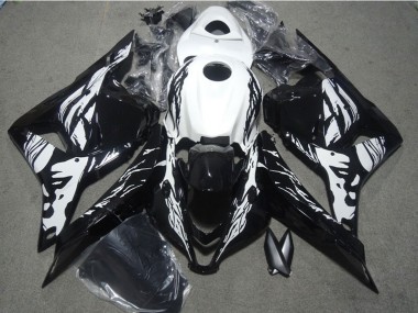 Acheter Kits Carénage Moto ABS Honda CBR600RR 2009-2012 - Blanc Noir Brillant