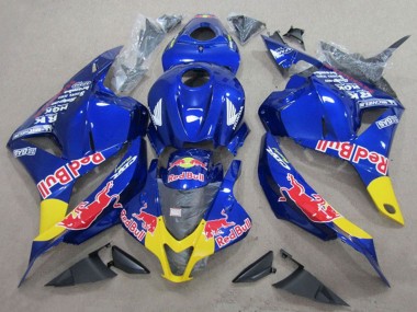 Acheter Carénages Moto Honda CBR600RR 2009-2012 - Bleu Jaune Red Bull