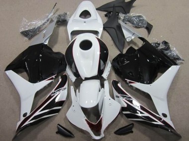 Acheter Kits Carénage Moto Honda CBR600RR 2009-2012 - Blanc Noir Brillant