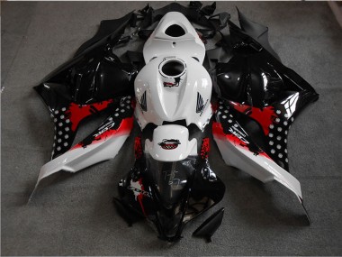 Acheter Kits Carénage Moto ABS Honda CBR600RR 2009-2012 - Blanc Rouge Noir Brillant