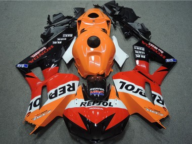Acheter Carénages Moto Honda CBR600RR 2013-2023 - Orange Blanc Rouge Noir Brillant Repsol HRC