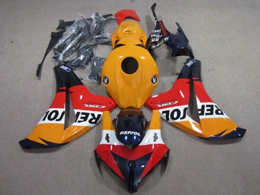 Acheter Kits Carénages Moto Honda CBR1000RR 2008-2011 - Orange Blanc Rouge Noir Brillant Repsol