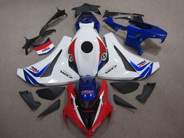 Acheter Kits Carénages Moto Honda CBR1000RR 2008-2011 - Blanc Rouge Bleu HRC