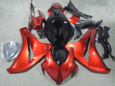 Acheter Kits Carénages Moto Honda CBR1000RR 2008-2011 - Rouge Noir Brillant