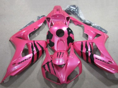Acheter Carénages Moto Honda CBR1000RR 2006-2007 - Rose Noir Monstre