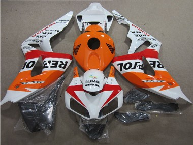 Acheter Carénages Moto Honda CBR1000RR 2006-2007 - Blanc Orange Rouge Noir Repsol
