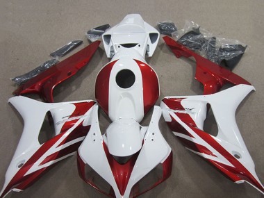 Acheter Kits Carénage Moto Honda CBR1000RR 2006-2007 - Blanc Rouge