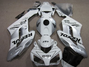 Acheter Kits Carénage Moto Honda CBR1000RR 2004-2005 - Blanc Argent Noir Repsol