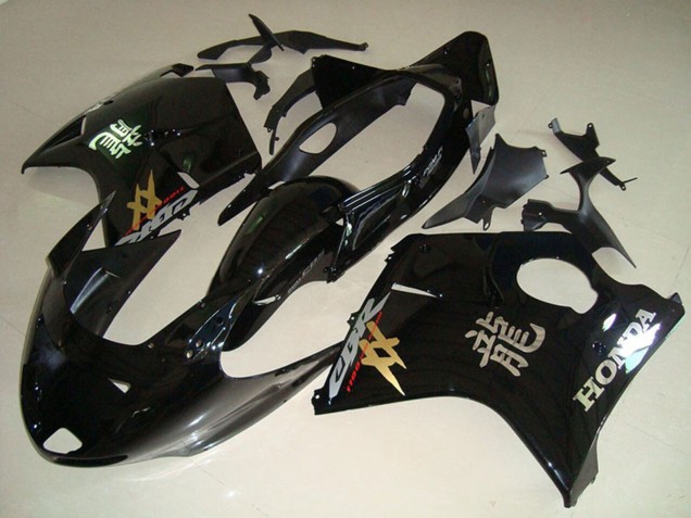 Carénage Moto Honda CBR1100XX Blackbird 1996-2007 - Noir Brillant