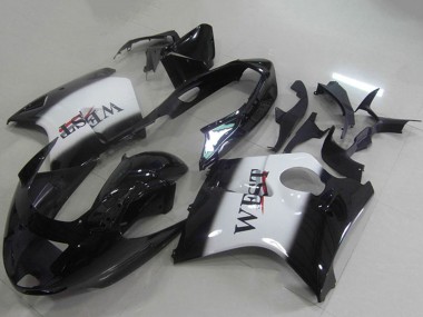 Acheter Carénages Moto ABS Honda CBR1100XX Blackbird 1996-2007 - Noir Brillant Blanc West
