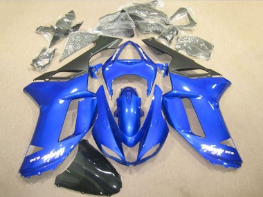 Acheter Carénages Moto Kawasaki ZX6R 2007-2008 - Bleu Ninja 636
