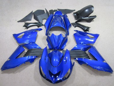 Acheter Carénage Moto Kawasaki ZX14R ZZR1400 2006-2011 - Bleu