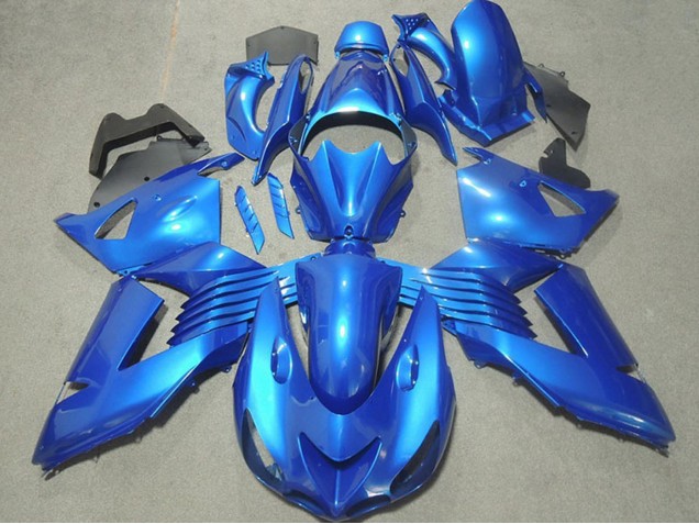 Carénages Moto Kawasaki ZX14R ZZR1400 2006-2011 - Bleu