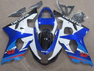 Acheter Carénages Moto Suzuki GSXR 600 2004-2005 - Blanc Bleu Rouge