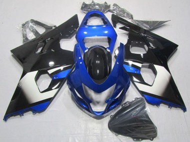 Acheter Carénages Moto Suzuki GSXR 600 2004-2005 - Bleu Blanc Noir