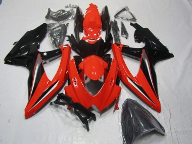 Acheter Carénages Moto Suzuki GSXR 600 2008-2010 - Rouge Noir
