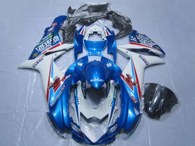 Acheter Carénages Moto Suzuki GSXR 600 2011-2024 - Bleu Blanc
