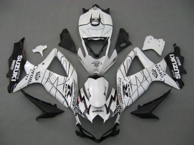 Acheter Carénages Moto Suzuki GSXR 750 2008-2010 - Blanc Noir Corona Extra Alstare