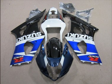 Acheter Carénage Moto Suzuki GSXR 1000 2003-2004 - Blanc Bleu Noir Rouge