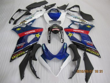 Acheter Carénages Moto Suzuki GSXR 1000 2005-2006 - Bleu Blanc Rouge Noir Rockstar