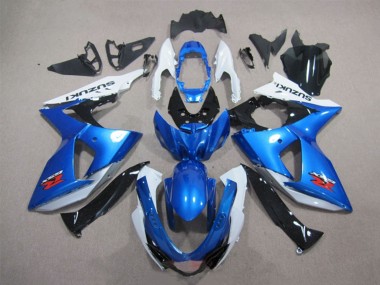 Acheter Kits Carénages Moto Suzuki GSXR 1000 2009-2016 - Blanc Bleu Noir