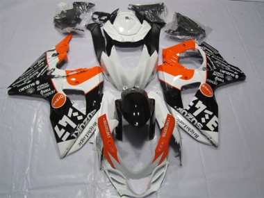 Acheter Carénages Moto Suzuki GSXR 1000 2009-2016 - Blanc Orange Noir Brillant Logic