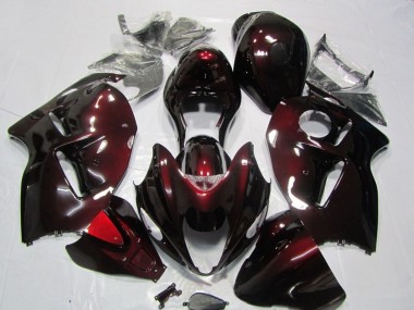 Acheter Kits Carénage Moto Suzuki GSXR 1300 Hayabusa 1996-2007 - Rouge Noir