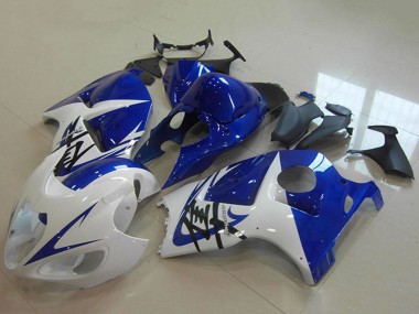 Acheter Carénage Moto Suzuki GSXR 1300 Hayabusa 1996-2007 - Blanc Bleu