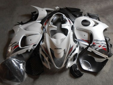 Acheter Carénage Moto Suzuki GSXR 1300 Hayabusa 2008-2020 - Blanc Noir