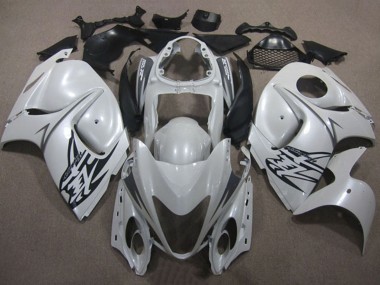 Acheter Carénages Moto Suzuki GSXR 1300 Hayabusa 2008-2020 - Blanc Noir