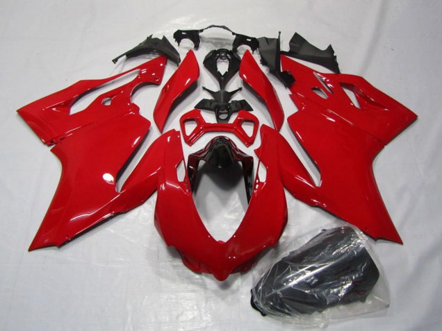 Kits Carénages Moto Ducati 1199 2011-2014 - Rouge