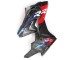 Carénages Moto BMW S1000RR 2015-2016 - Bleu Rouge Fibre de Carbone
