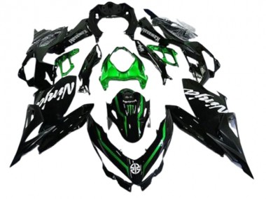 Acheter Carénages Moto Kawasaki EX400 2018-2024 - Noir Brillant Vert Monstre