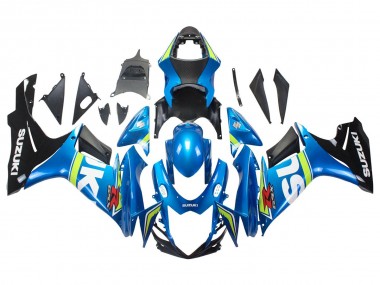 Acheter Carénages Moto Suzuki GSXR 600/750 2011-2024 - Bleu Blanc Vert Noir