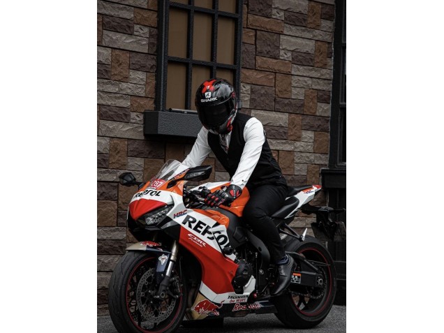 Carénages Moto Honda CBR1000RR 2017-2023 - Orange Blanc Rouge Noir Brillant Repsol Red Bull