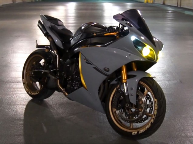 Carénages Moto Yamaha YZF R1 2007-2008 - Nardo Gris